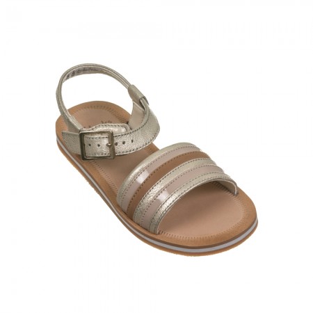 Παιδικό πέδιλο Clarks Finch Stride K 26149440 metallic